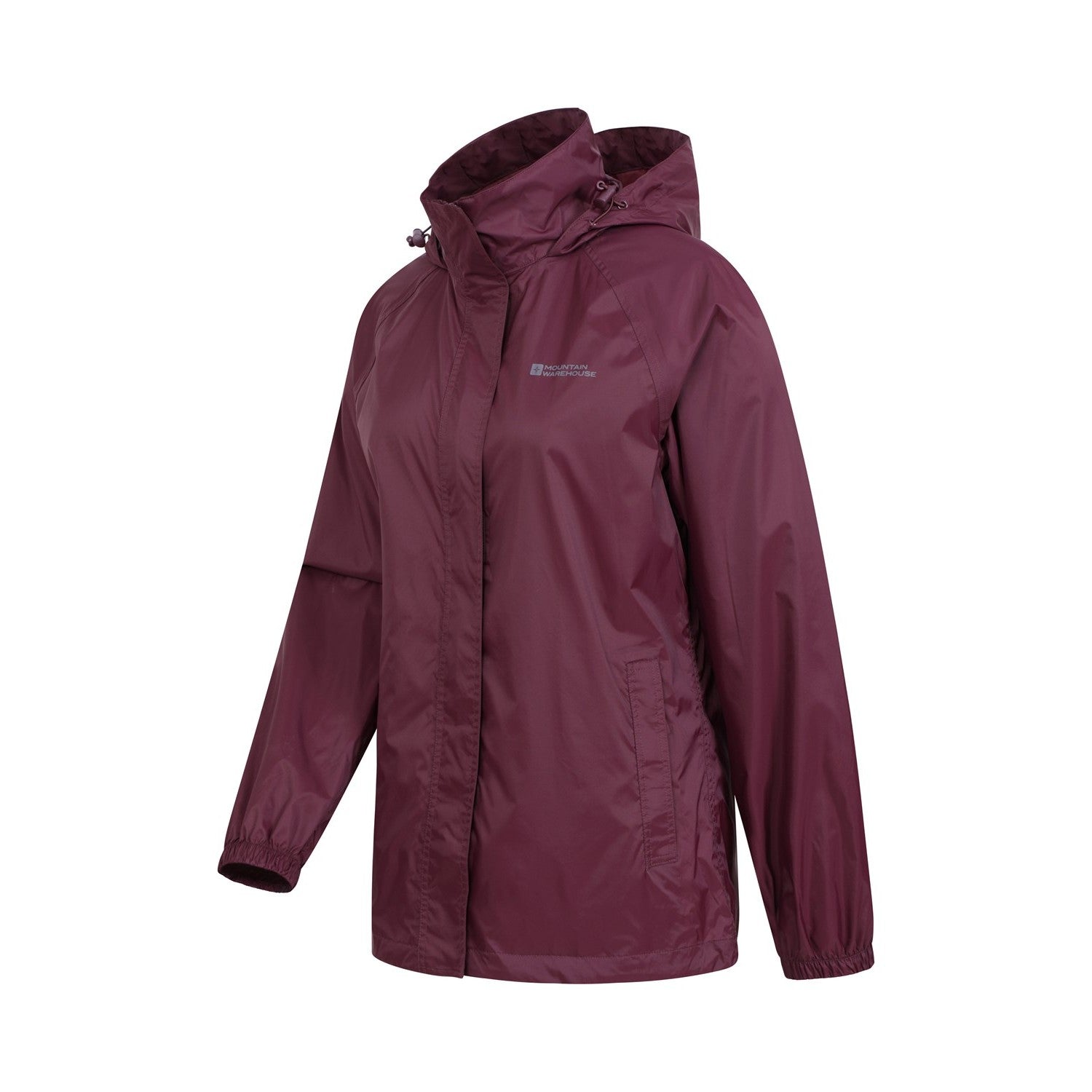 Dark Purple - Side - Mountain Warehouse Womens-Ladies Pakka II Waterproof Jacket