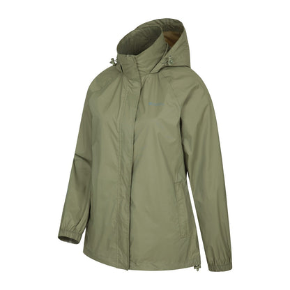Khaki - Side - Mountain Warehouse Womens-Ladies Pakka II Waterproof Jacket