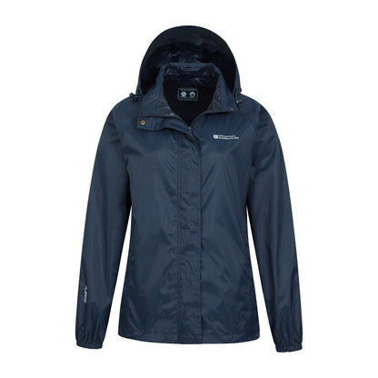 Navy - Pack Shot - Mountain Warehouse Womens-Ladies Pakka II Waterproof Jacket