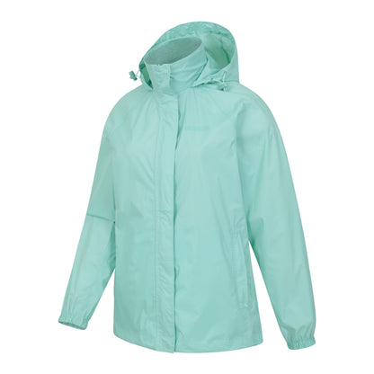 Mint - Side - Mountain Warehouse Womens-Ladies Pakka II Waterproof Jacket