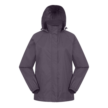 Grey - Front - Mountain Warehouse Womens-Ladies Pakka II Waterproof Jacket