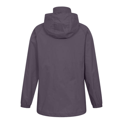 Grey - Back - Mountain Warehouse Womens-Ladies Pakka II Waterproof Jacket