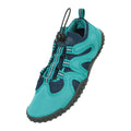 Teal - Front - Mountain Warehouse Womens-Ladies Adjustable Water Shoes