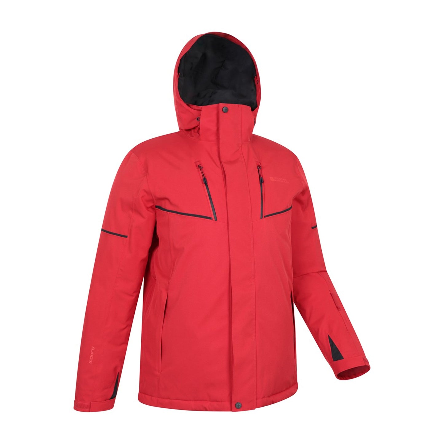 Red - Side - Mountain Warehouse Mens Galactic III Extreme Ski Jacket