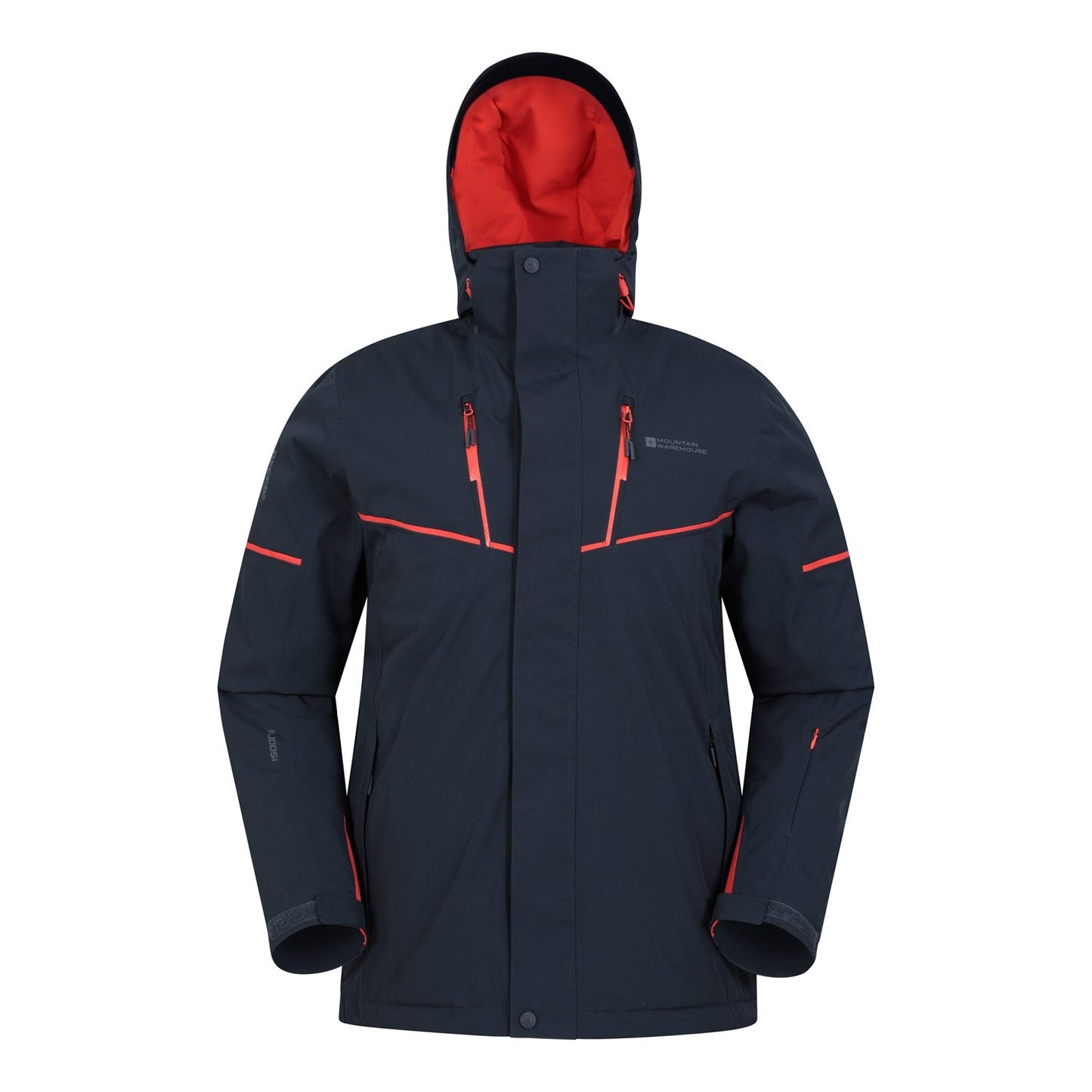 Grey - Front - Mountain Warehouse Mens Galactic III Extreme Ski Jacket