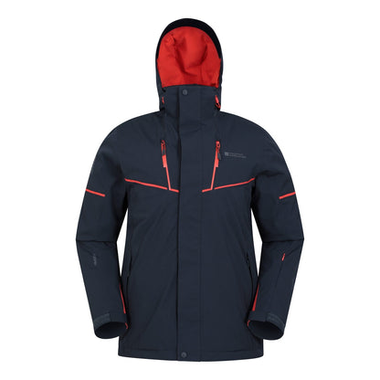 Grey - Front - Mountain Warehouse Mens Galactic III Extreme Ski Jacket