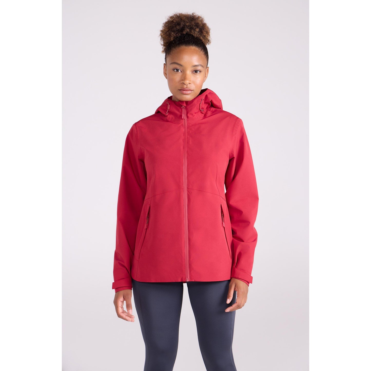 Red - Front - Mountain Warehouse Womens-Ladies Vancouver II Waterproof Jacket