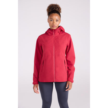 Red - Front - Mountain Warehouse Womens-Ladies Vancouver II Waterproof Jacket