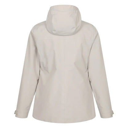 Beige - Back - Mountain Warehouse Womens-Ladies Vancouver II Waterproof Jacket