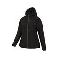 Black - Side - Mountain Warehouse Womens-Ladies Vancouver II Waterproof Jacket