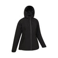 Black - Side - Mountain Warehouse Womens-Ladies Vancouver II Waterproof Jacket