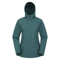 Teal - Front - Mountain Warehouse Womens-Ladies Vancouver II Waterproof Jacket