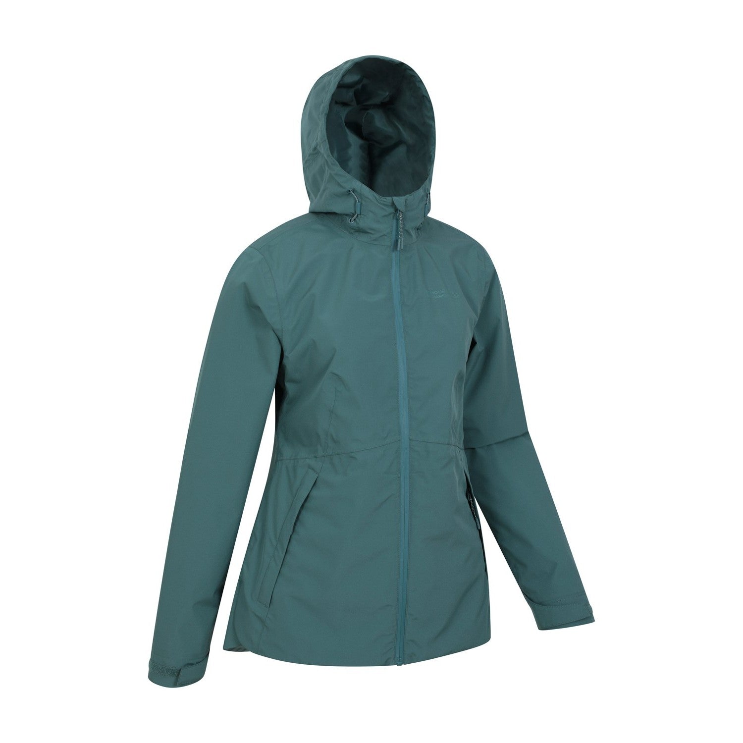 Teal - Lifestyle - Mountain Warehouse Womens-Ladies Vancouver II Waterproof Jacket
