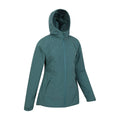 Teal - Side - Mountain Warehouse Womens-Ladies Vancouver II Waterproof Jacket