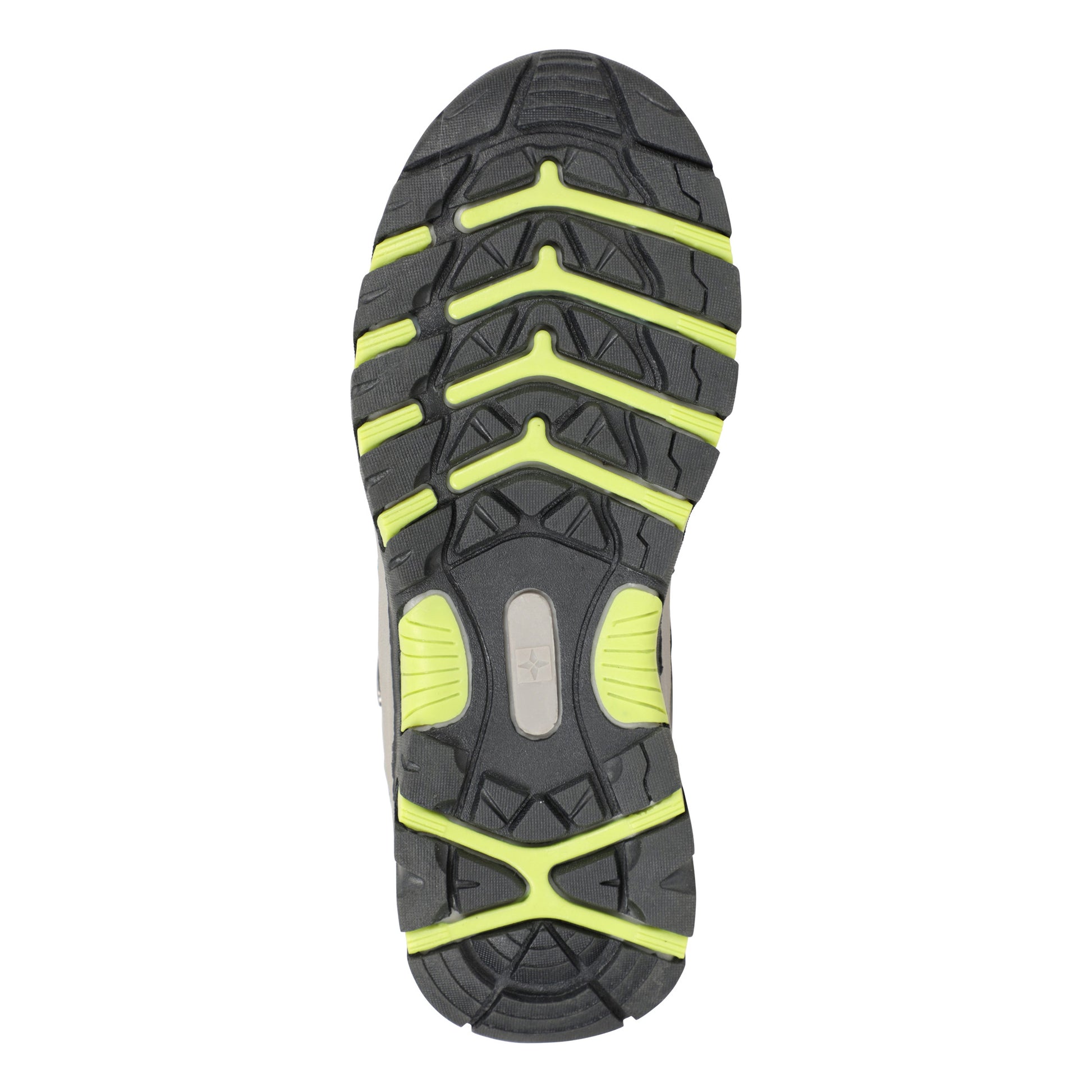 Two Tone Green - Pack Shot - Mountain Warehouse Childrens-Kids Stampede Waterproof Suede Walking Shoes