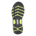 Two Tone Green - Pack Shot - Mountain Warehouse Childrens-Kids Stampede Waterproof Suede Walking Shoes