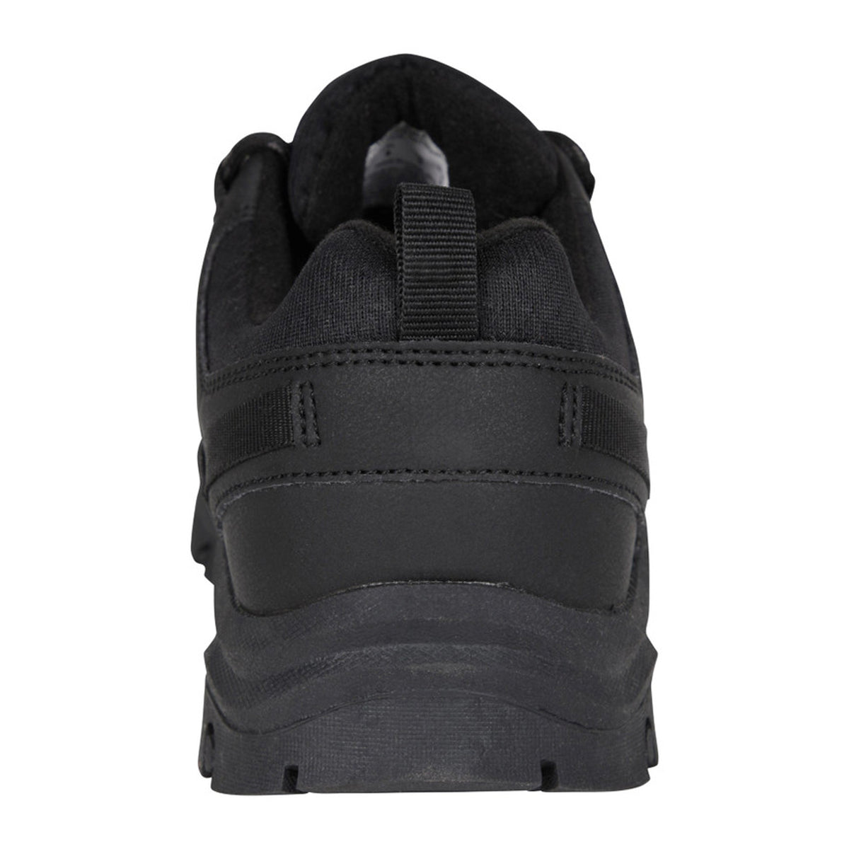 Black - Back - Mountain Warehouse Childrens-Kids Stampede Waterproof Suede Walking Shoes
