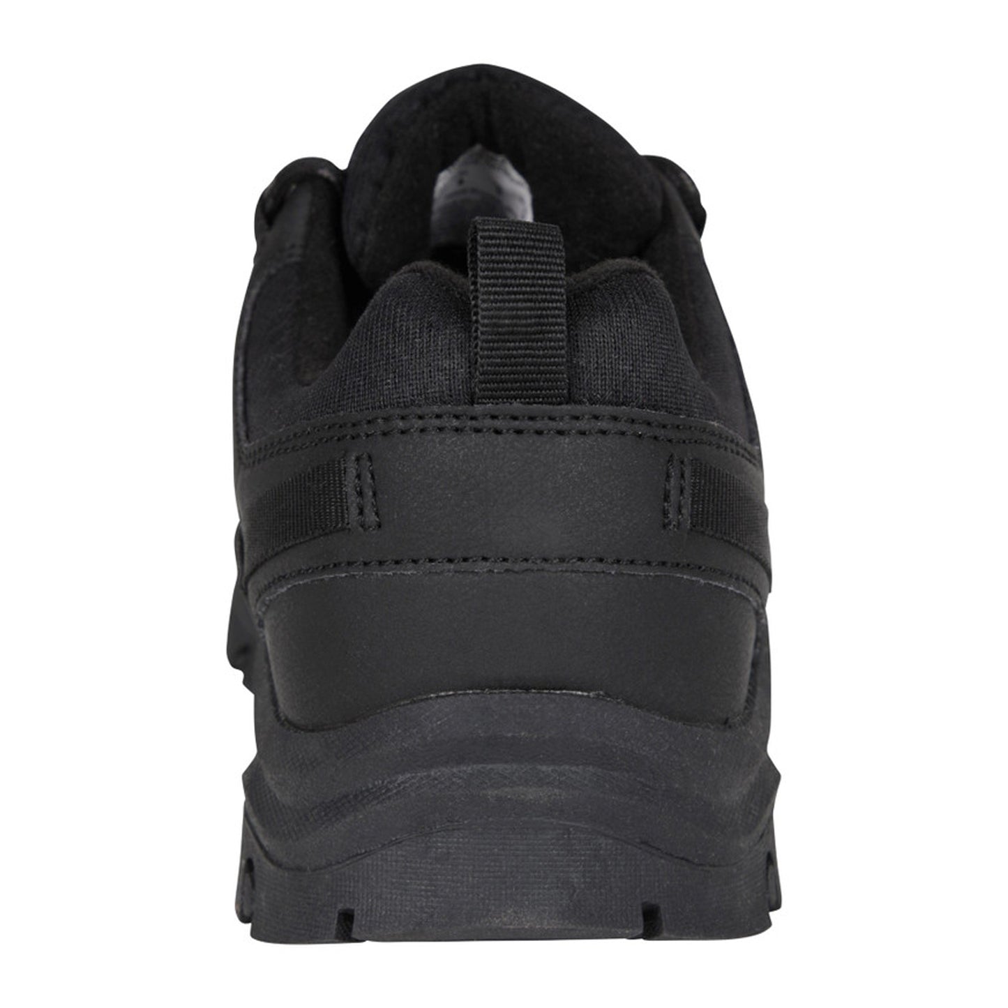 Black - Back - Mountain Warehouse Childrens-Kids Stampede Waterproof Suede Walking Shoes