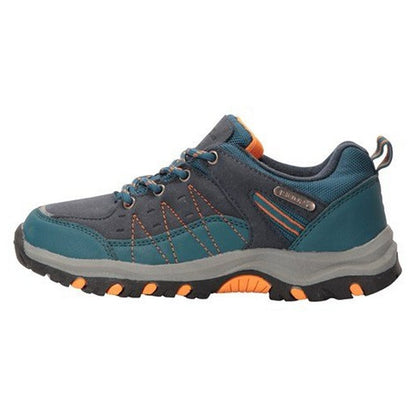 Light Purple - Side - Mountain Warehouse Childrens-Kids Stampede Waterproof Suede Walking Shoes