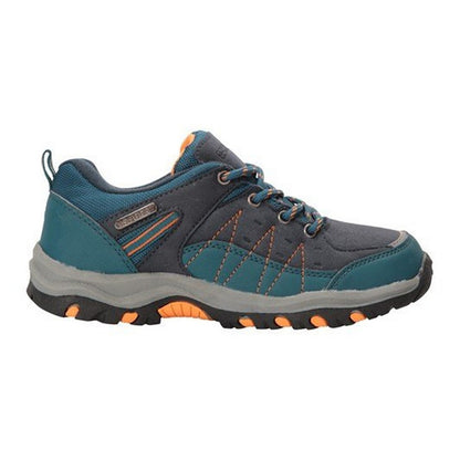Light Purple - Lifestyle - Mountain Warehouse Childrens-Kids Stampede Waterproof Suede Walking Shoes