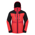 Red - Front - Mountain Warehouse Mens Intergalactic Extreme Ski Jacket
