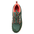 Khaki Green-Orange - Pack Shot - Mountain Warehouse Womens-Ladies Lakeside Walking Shoes