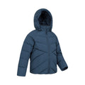 Navy - Side - Mountain Warehouse Childrens-Kids Chill Down Padded Jacket