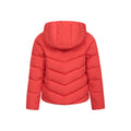 Orange - Back - Mountain Warehouse Childrens-Kids Chill Down Padded Jacket