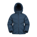 Navy - Front - Mountain Warehouse Childrens-Kids Chill Down Padded Jacket