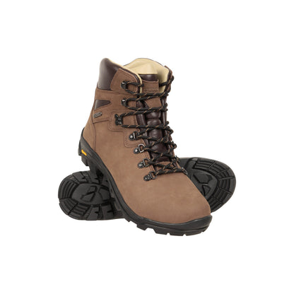 Light Brown - Pack Shot - Mountain Warehouse Womens-Ladies Odyssey Extreme Nubuck Walking Boots
