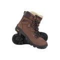 Brown - Close up - Mountain Warehouse Womens-Ladies Odyssey Extreme Nubuck Walking Boots