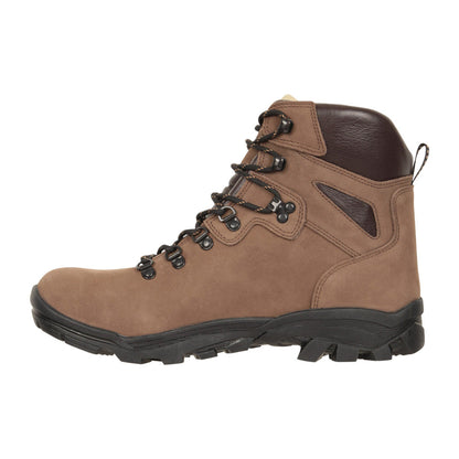 Light Brown - Side - Mountain Warehouse Womens-Ladies Odyssey Extreme Nubuck Walking Boots