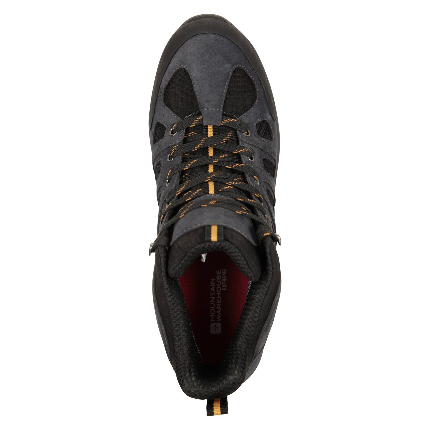 Grey - Pack Shot - Mountain Warehouse Mens Vertex Extreme Suede Waterproof Boots