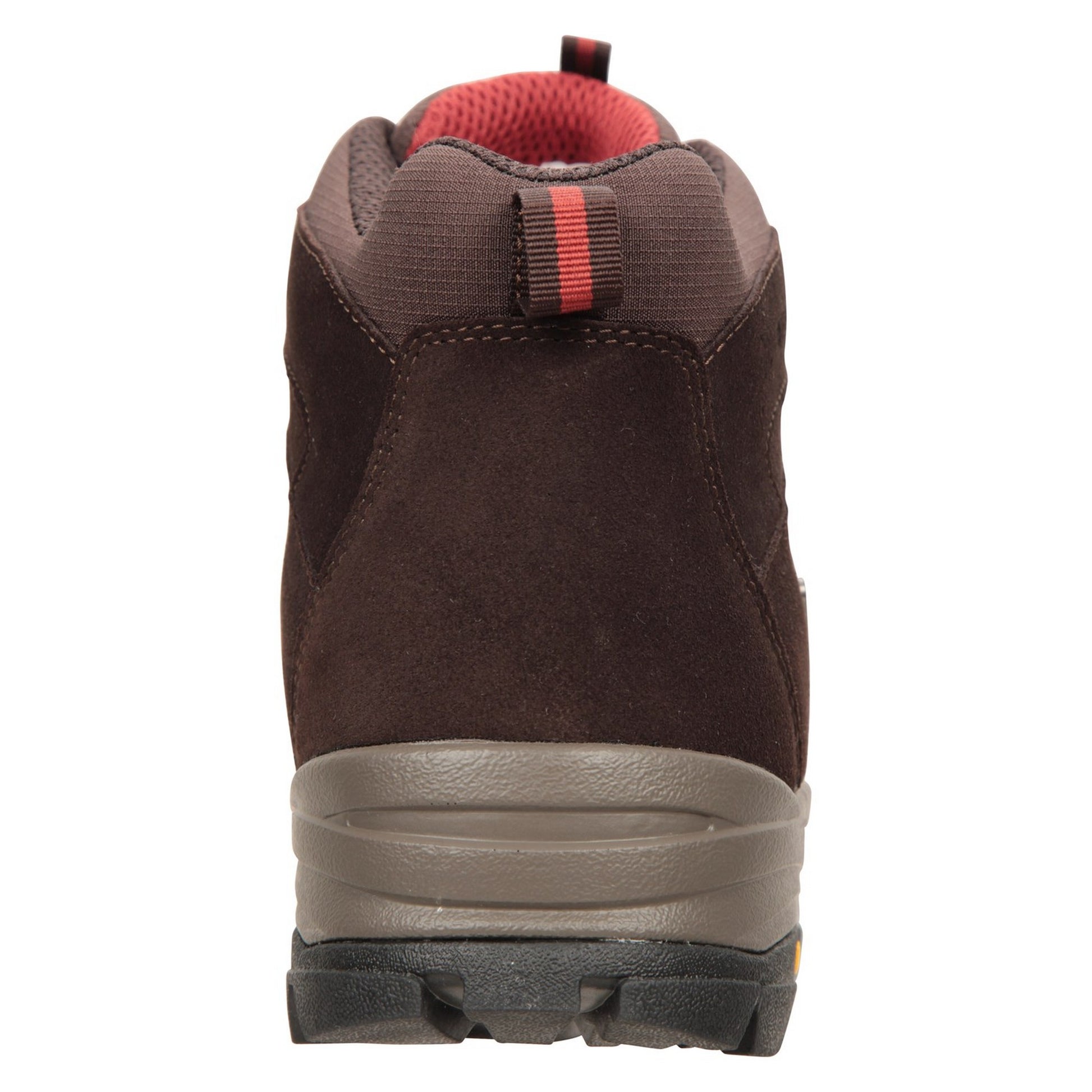 Brown - Back - Mountain Warehouse Mens Vertex Extreme Suede Waterproof Boots