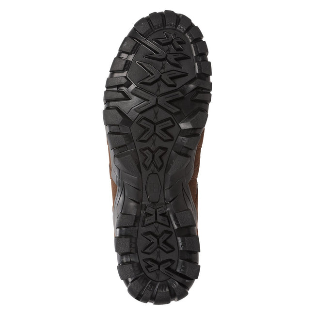 Mountain Warehouse Mens Belfour Suede Waterproof Walking Boots 10 UK Dark Brown Discounts on great Brands