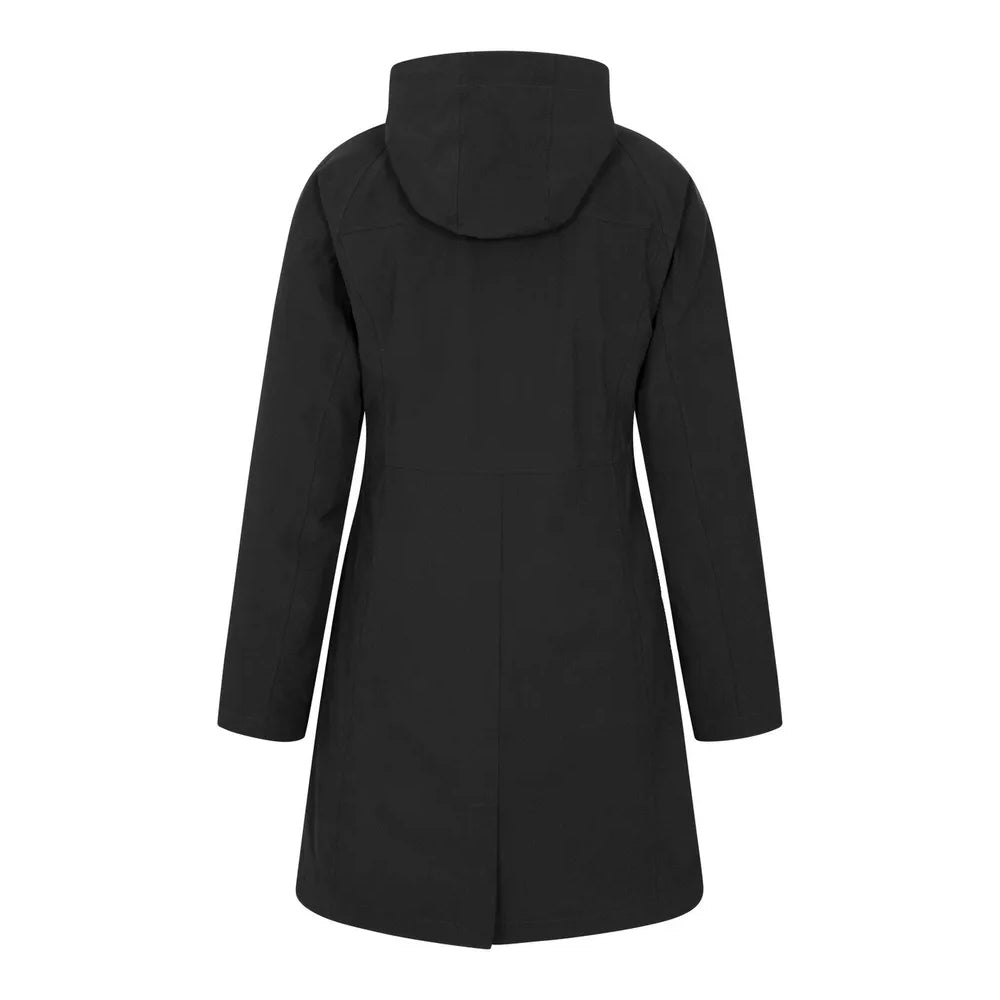 Jet Black - Back - Mountain Warehouse Womens-Ladies Alaskan Long 3 In 1 Jacket