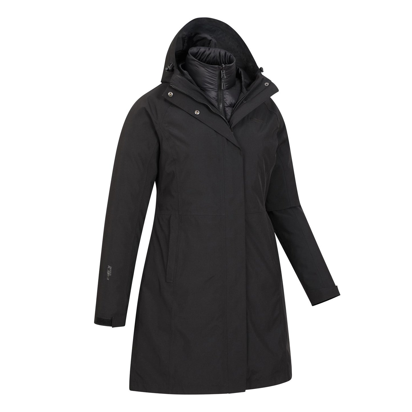 Jet Black - Lifestyle - Mountain Warehouse Womens-Ladies Alaskan Long 3 In 1 Jacket