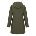 Khaki Green - Back - Mountain Warehouse Womens-Ladies Alaskan Long 3 in 1 Jacket