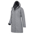 Dark Grey - Side - Mountain Warehouse Womens-Ladies Alaskan Long 3 In 1 Jacket