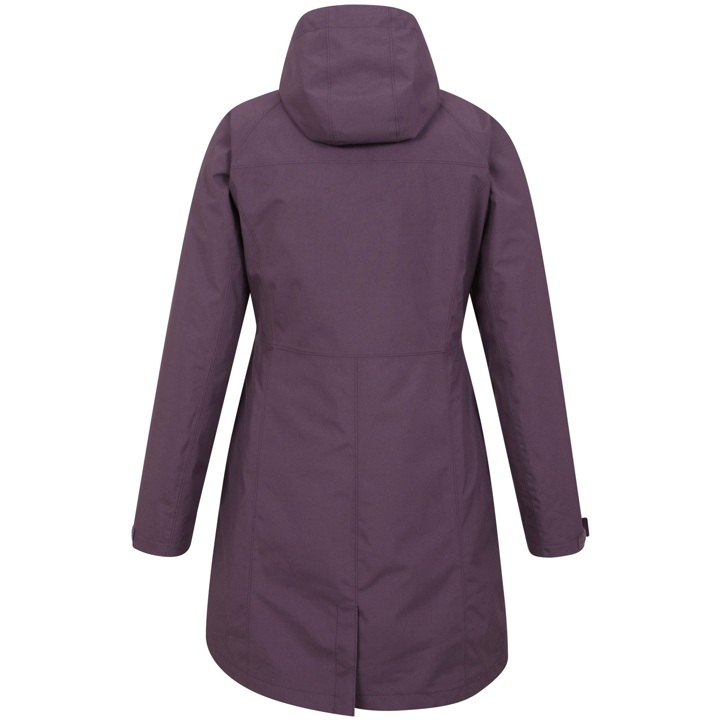 Dark Purple - Back - Mountain Warehouse Womens-Ladies Alaskan Long 3 In 1 Jacket