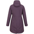 Dark Purple - Back - Mountain Warehouse Womens-Ladies Alaskan Long 3 In 1 Jacket