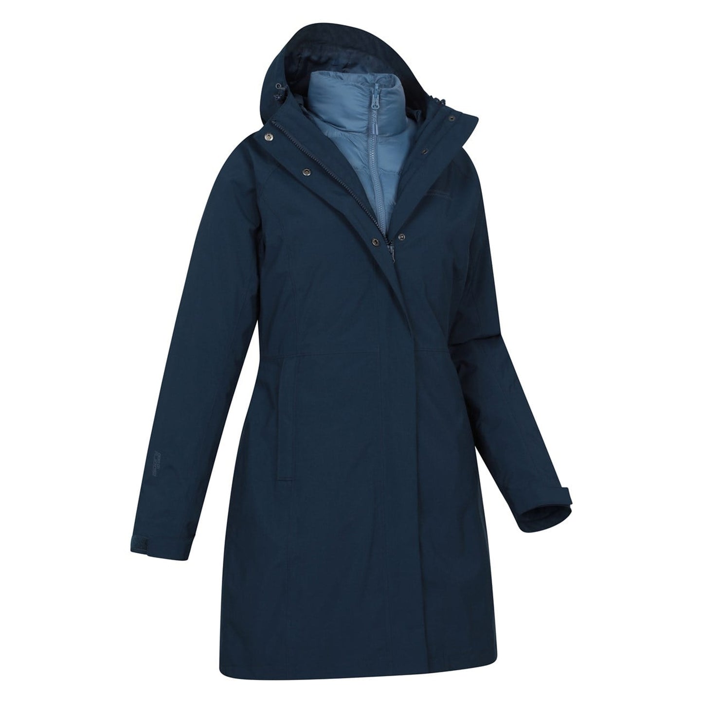 Dark Blue - Lifestyle - Mountain Warehouse Womens-Ladies Alaskan Long 3 In 1 Jacket