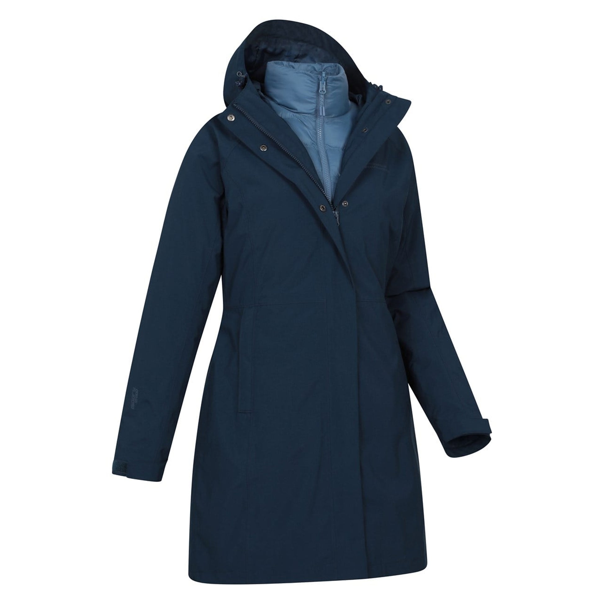 Dark Blue - Lifestyle - Mountain Warehouse Womens-Ladies Alaskan Long 3 In 1 Jacket