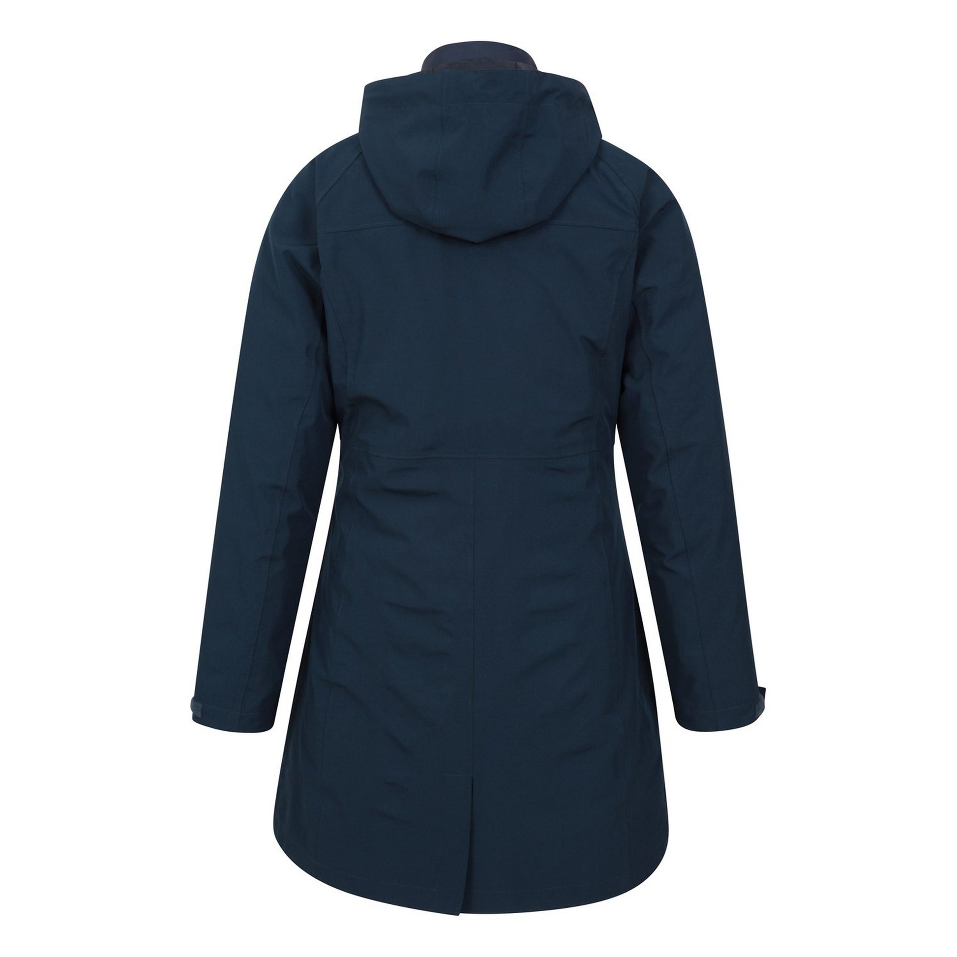 Navy - Back - Mountain Warehouse Womens-Ladies Alaskan Long 3 In 1 Jacket