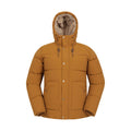 Orange - Front - Mountain Warehouse Mens Manta Padded Jacket