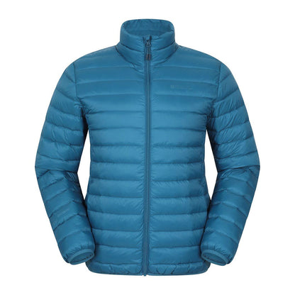 Blue - Front - Mountain Warehouse Mens Featherweight II Down Jacket