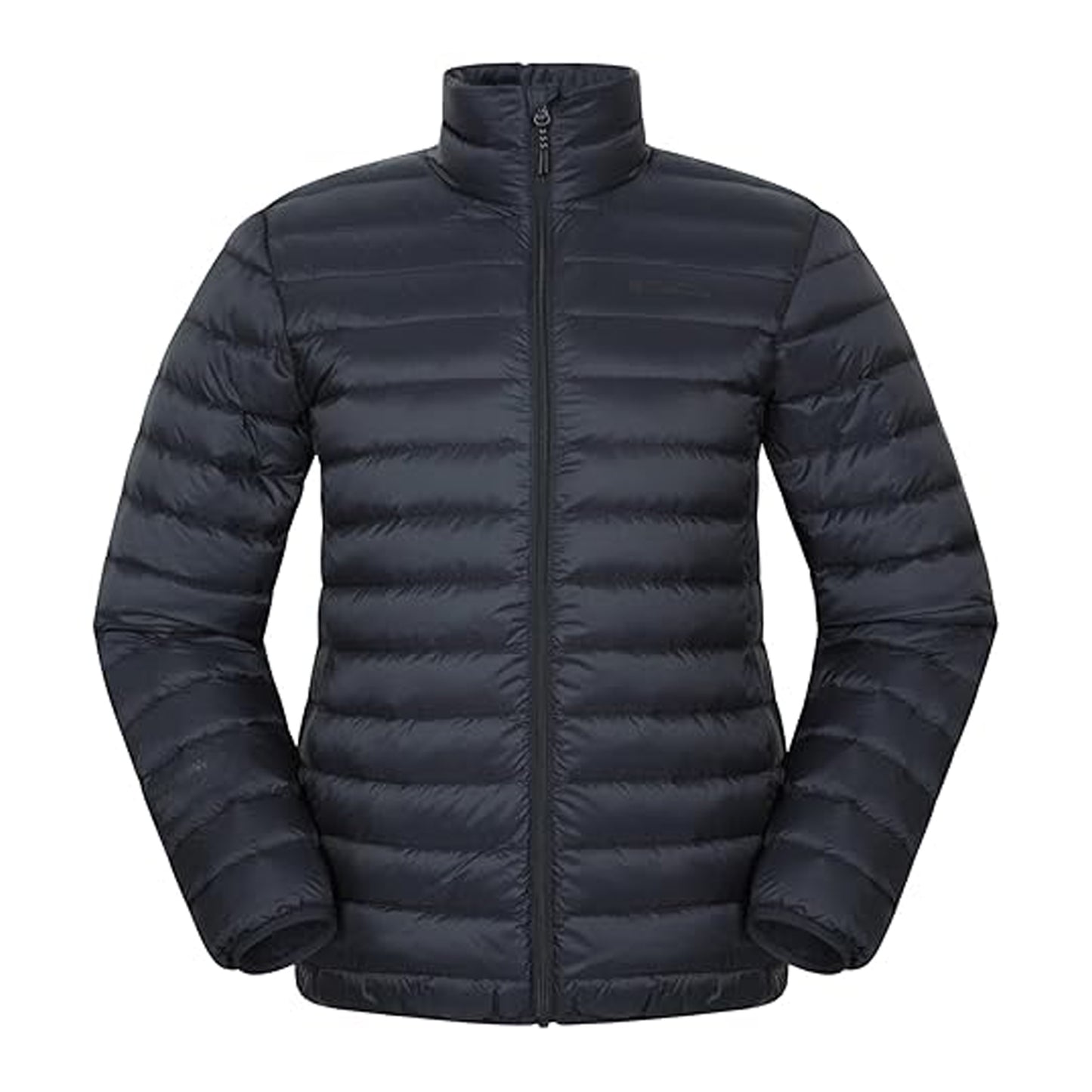 Jet Black - Front - Mountain Warehouse Mens Featherweight II Down Jacket