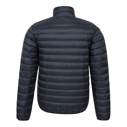 Jet Black - Back - Mountain Warehouse Mens Featherweight II Down Jacket