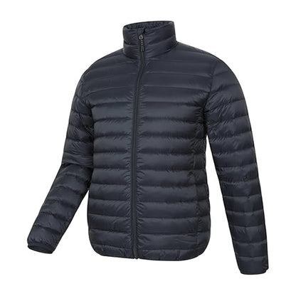 Jet Black - Lifestyle - Mountain Warehouse Mens Featherweight II Down Jacket