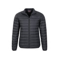 Black - Pack Shot - Mountain Warehouse Mens Featherweight II Down Jacket